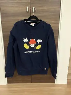 本日中限定値引きDickies ミッキーマウス トレーナー ネイビー