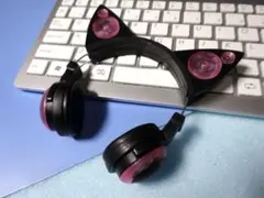 ドール用 猫耳ヘッドホン 1/3 MDD,DD,SD向け - メルカリ