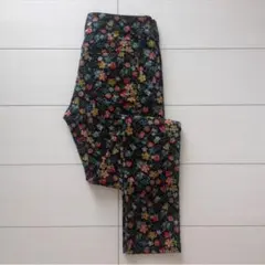 美品★earth music&ecology リバティスキスキスキニーパンツ M