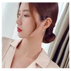 淡水パールピアス 上品 高見え シンプル フォーマル対応 ニッケルフリー