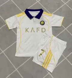 ★150cm 新作　キッズ　サッカーユニフォーム　ロナウド　7番