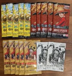 ワンピースカード 世界最強の戦士 24パック+プロモ2パックセット