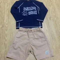 ビームスミニ ラッシュガード アプレレクール 水陸両用パンツ