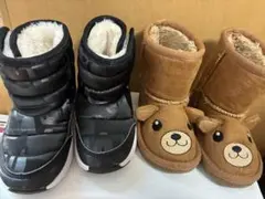 スノーブーツ17㎝・ブーツ13㎝