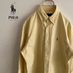 ◎RALPH LAUREN メンズ　長袖ボタンダウンシャツ　M D4X3