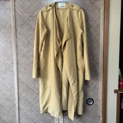 Bershka／アウターウェア　スプリングコート　ジャケット　イエロー　S