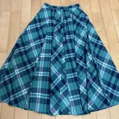 キンさん様専用　AMERIKAN HOLIC ターコイズグリーンチェック Ｍ