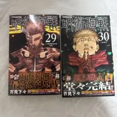 呪術廻戦 29巻 30巻 セット シュリンクなし