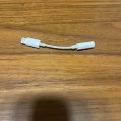 純正品　Lightning to 3.5mm イヤホンジャックアダプター