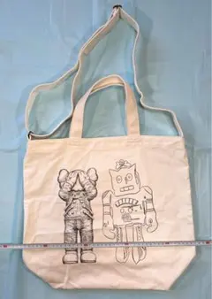 KAWS ショルダーバッグ ホワイト グラフィック UNIQLO ユニクロ 新品