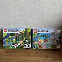 LEGO Minecraft セット 21158 & 21180