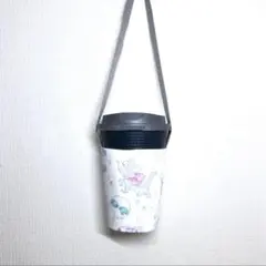 カップホルダー 猫柄 持ち歩き ドリンクホルダー