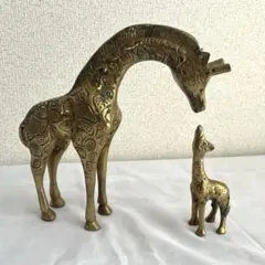 キリンの置物 2頭セット - メルカリ