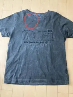 Odd Studio グレー Tシャツ ロゴプリントのサムネイル