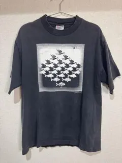 81615様専用◎エッシャー マルチプリント Tシャツ アメリカ製 90's