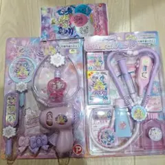 【未使用】キミとアイドルプリキュア　お医者さん　ヘアメイクセット　風船