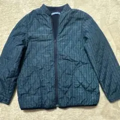 familiar 150cm チェック柄　キルティングジャケット