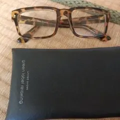 グリーンレーベルリラクシング　メガネ　伊達メガネ　スクエア型