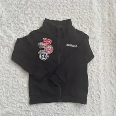BABYDOLL 黒 パッチ付きトレーナー　120