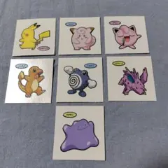 ポケットモンスター デコキャラシール(第216弾)・７枚セット