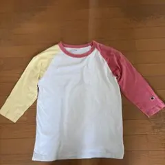 Champion クレイジーパターン ラグラン 七分袖 Tシャツのサムネイル