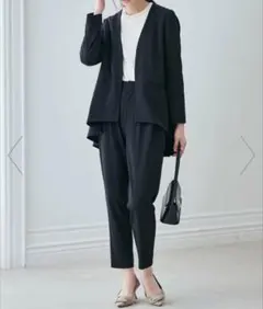 RANAN フレアーシルエットジャケットセットアップ