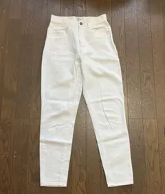 overcoat リネン ステッチ ホワイトデニムパンツ 0 - メルカリ