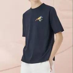 【美品】　HERMES エルメス　Tシャツ　ネイビーのサムネイル