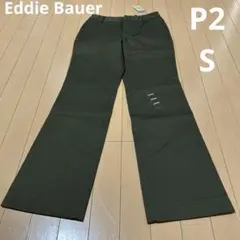 新品未使用Eddie Bauer レディースカジュアルパンツ カーキ P2 Sのサムネイル