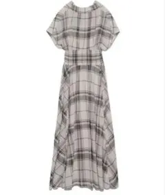 スナイデル チェック柄ワンピース