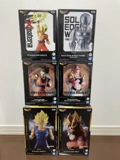 【新品未開封】ドラゴンボールZ フィギュア6体悟飯、ブウ、ベジータ、悟空、クウラ