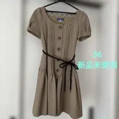 バーバリーブルーレーベル　ワンピース　ウール素材　新品　36
