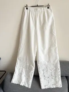 ne Quittez pas Cotton Jacquard LacePants - メルカリ