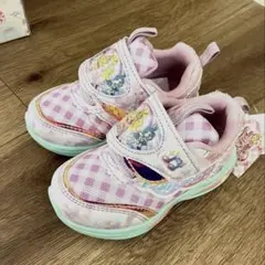★新品★キミとアイドルプリキュア 光るスニーカー パープル 15.0