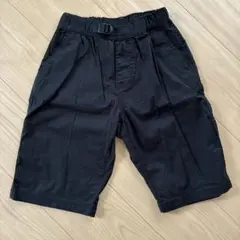 ハーフパンツ　ブラック150㎝