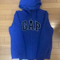 oldGAP 00s フルジップパーカー 青