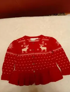 Ralph Lauren 赤 トナカイ柄 ニット 24M