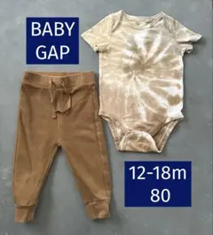 GAP 80 セットアップ　ベビー　夏服 1歳　半袖