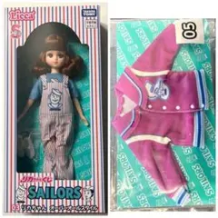 リカちゃんくじ セーラーズ 03 オーバーオールスタイル&05セット