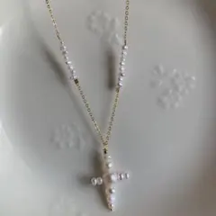 真珠バロック淡水パール レディース　本真珠アクセサリー　ネックレス　天然真珠