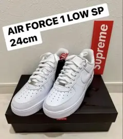 Supreme Nike Air Force 1 Low White 24cmのサムネイル