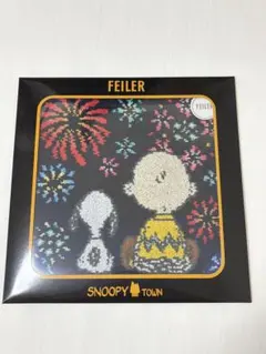 新品未使用　FEILER スヌーピー 花火 ハンカチのサムネイル