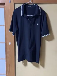 BURBERRY BLACK LABEL ポロシャツ サイズ3 ブラック