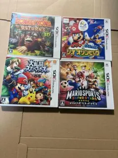 マリオシリーズ3DS ソフト 4本セット