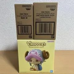 ワンピースベースショップ ワールドコレクタブルフィギュア + CHOPPEP's
