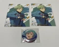 あんスタ 6周年 ポストカード 缶バッジ 風早巽