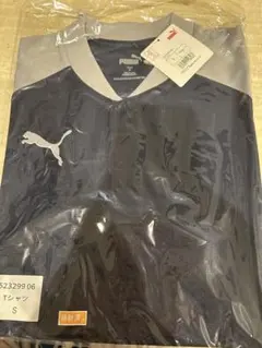 プーマ　Tシャツ　ネイビー S