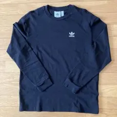 アディダス オリジナルス 長袖Tシャツ／黒 Mサイズ