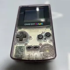 任天堂 ゲームボーイカラー 本体 クリアパープル