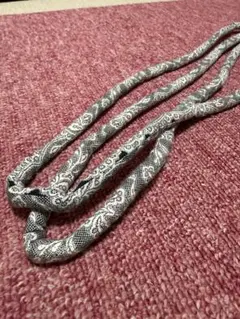 花柄 帯締め ビーズ付き